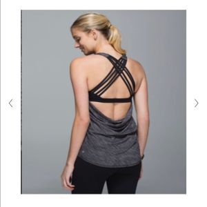 Lululemon sport bra tank top
